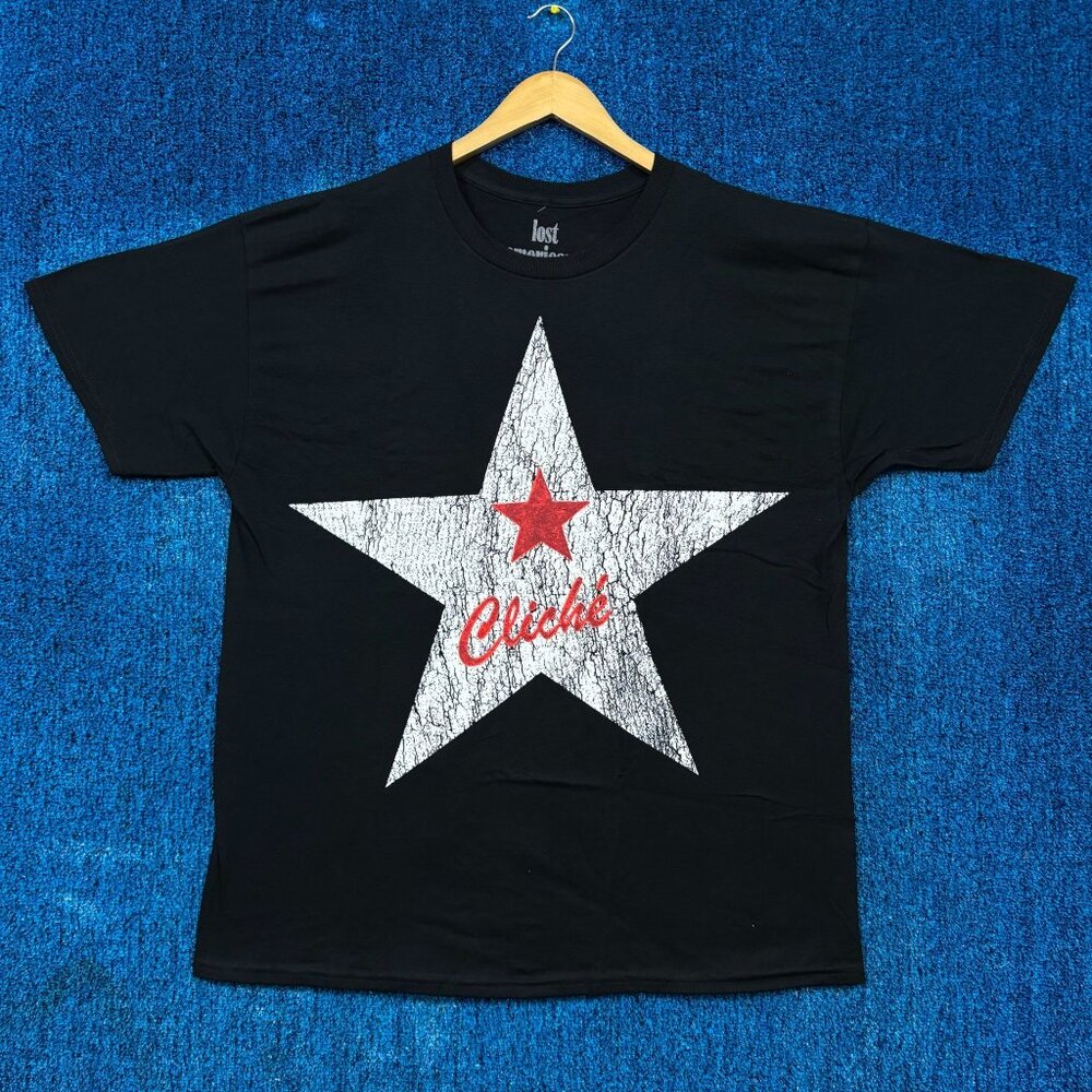 Machine Gun Kelly Cliche Star Lost Americana Album Tee XL